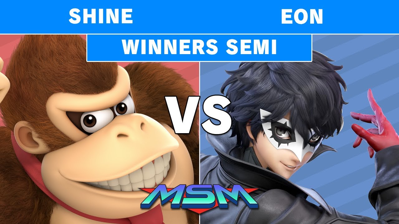 MSM 186 - Mazer | ShiNe (Doneky Kong) vs EON (Joker) Winners Semi - Smash Ultimate