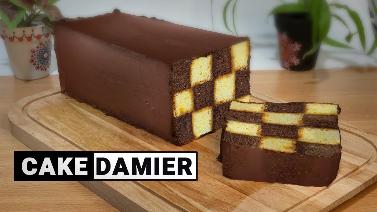 Cake Damier : Un Délice Visuel et Gustatif 