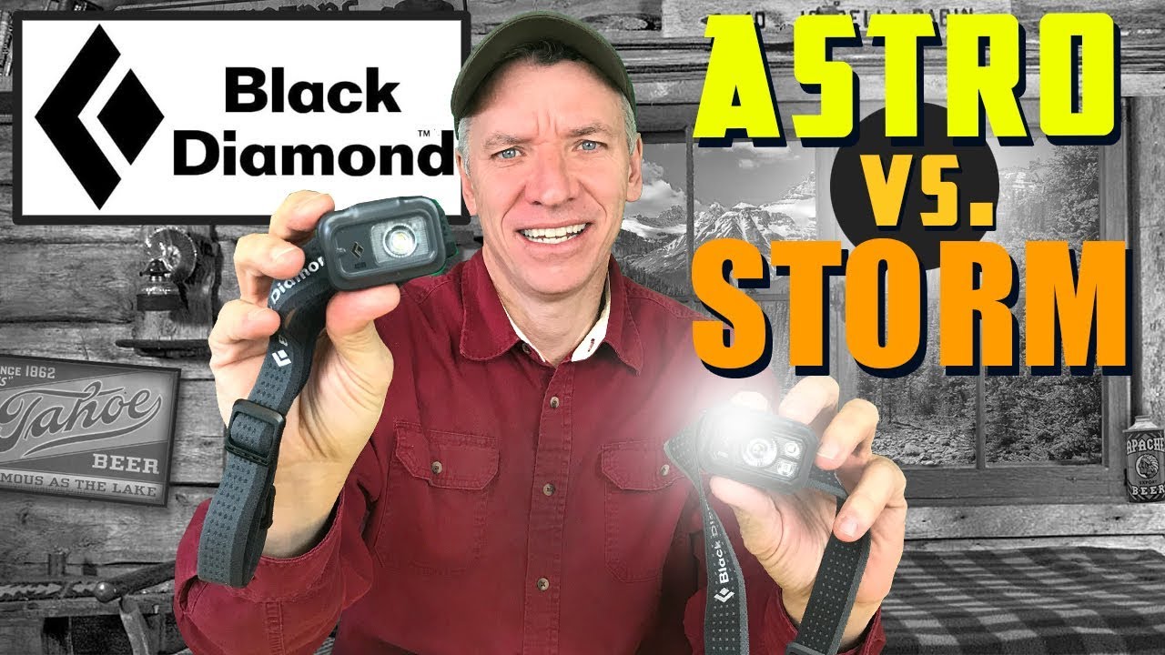 Black Diamond ASTRO & STORM Head Lamps: REVIEW