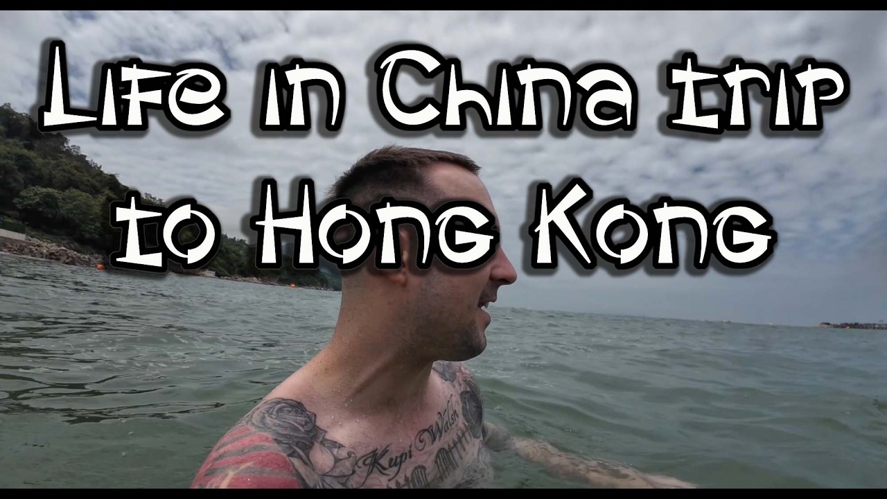 Boys Trip from Guangzhou to Hong Kong by train 🇨🇳🇭🇰 | Lama Island Hike & City Adventures