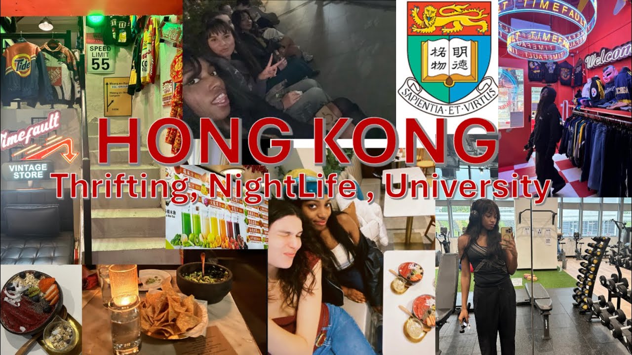 Week in the life of an Exchange student in Hong Kong - HKU, Food recommendations, Friends, Bars