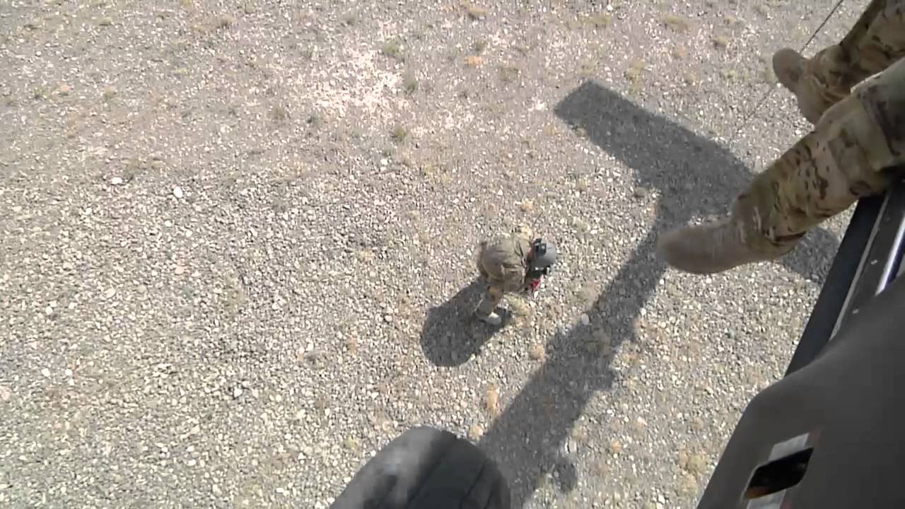 Medevac Performs Hoist Training in Paktika Province, Afghanistan