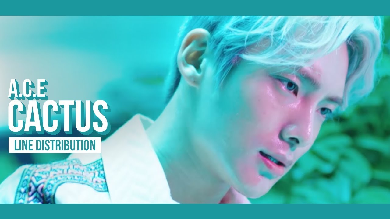 A.C.E - CACTUS (선인장) Line Distribution (Color Coded)