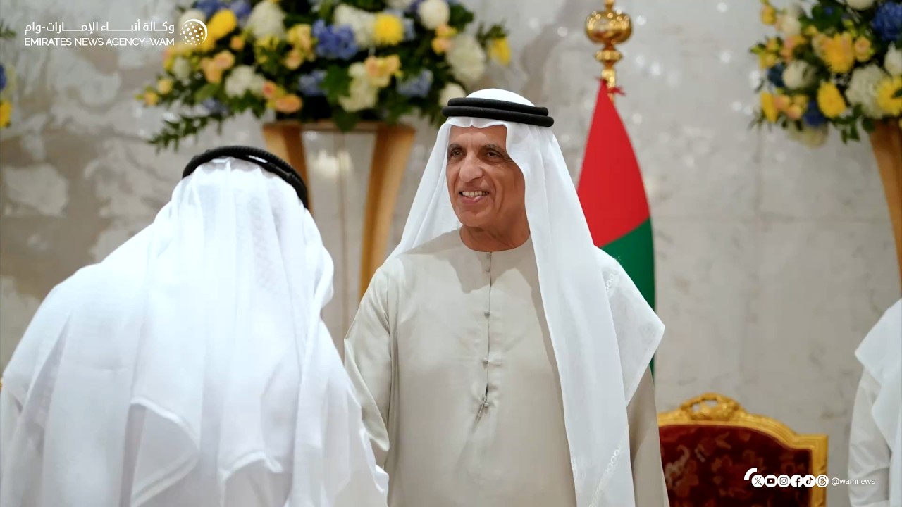 سعود بن صقر يستقبل المهنئين بحلول شهر رمضان المبارك