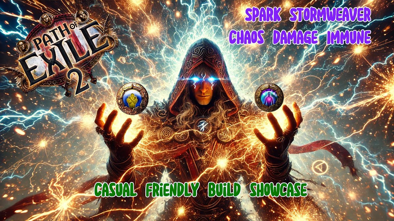 SPARK Stormweaver Chaos Inoculation Casual Friendly Build [POE 2 EA]