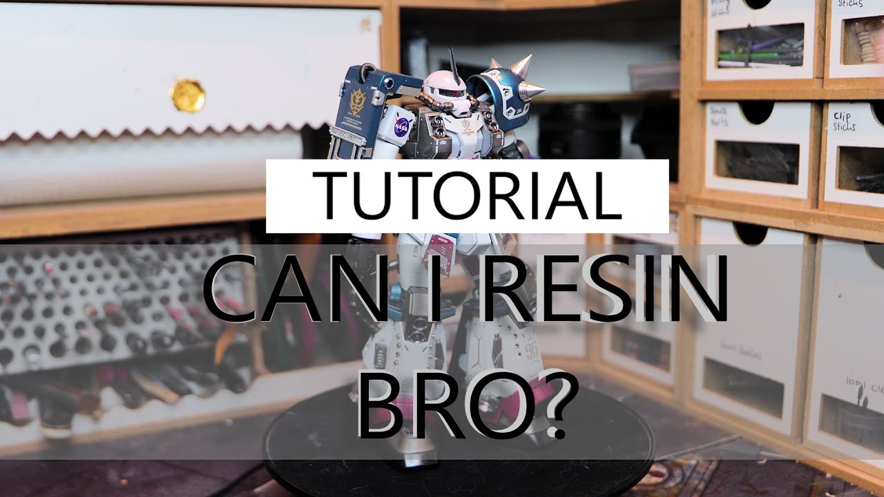 HOW TO RESIN KITS // This will make it less scary!
