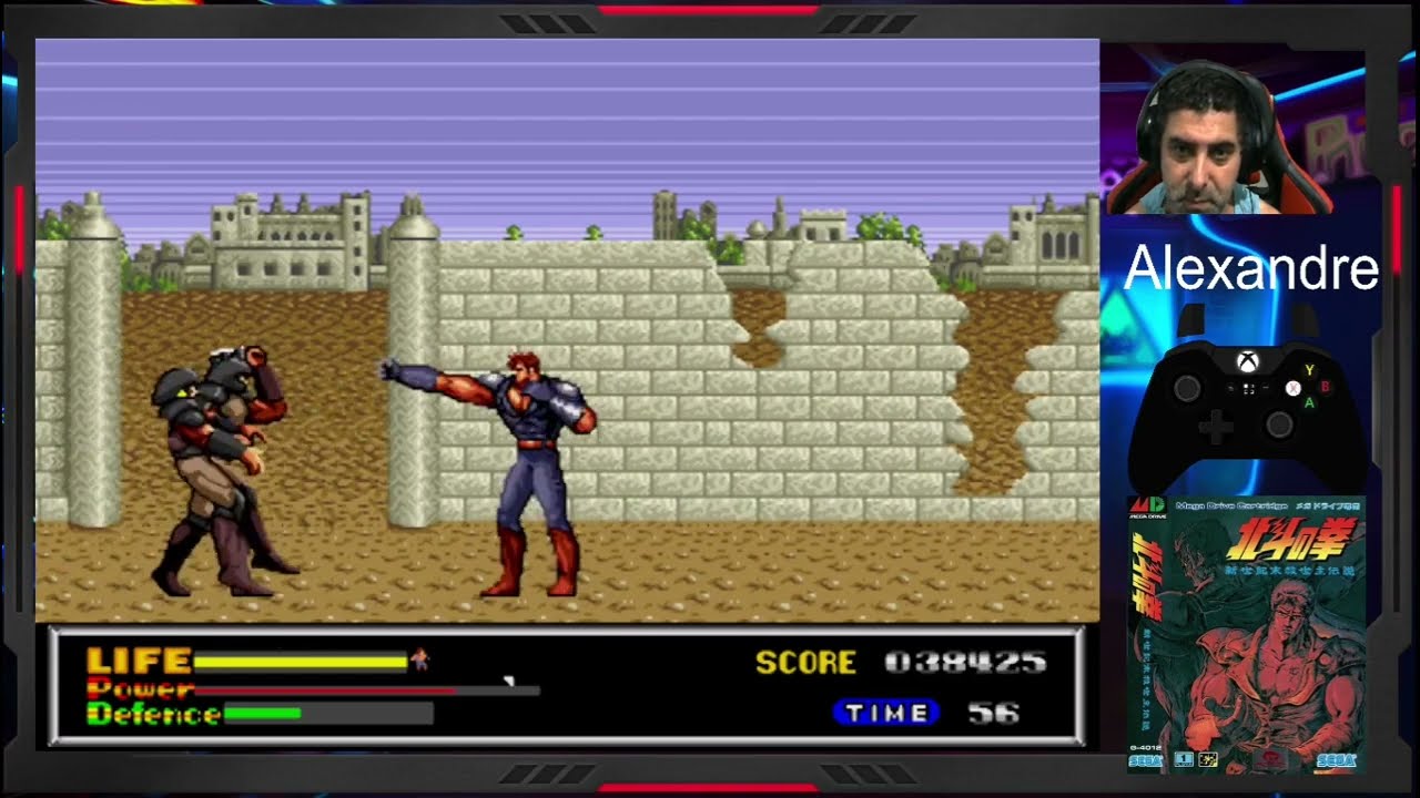 Hokuto no Ken: Shin Seikimatsu Kyuuseishu Densetsu (JP) / Last Battle (USA) (Mega Drive) - at&eacute; o fim