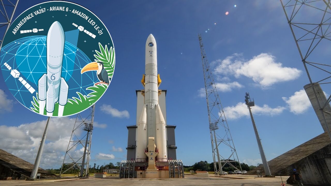 Lancio in diretta | Ariane 6 (A64) – Amazon LEO LE-01