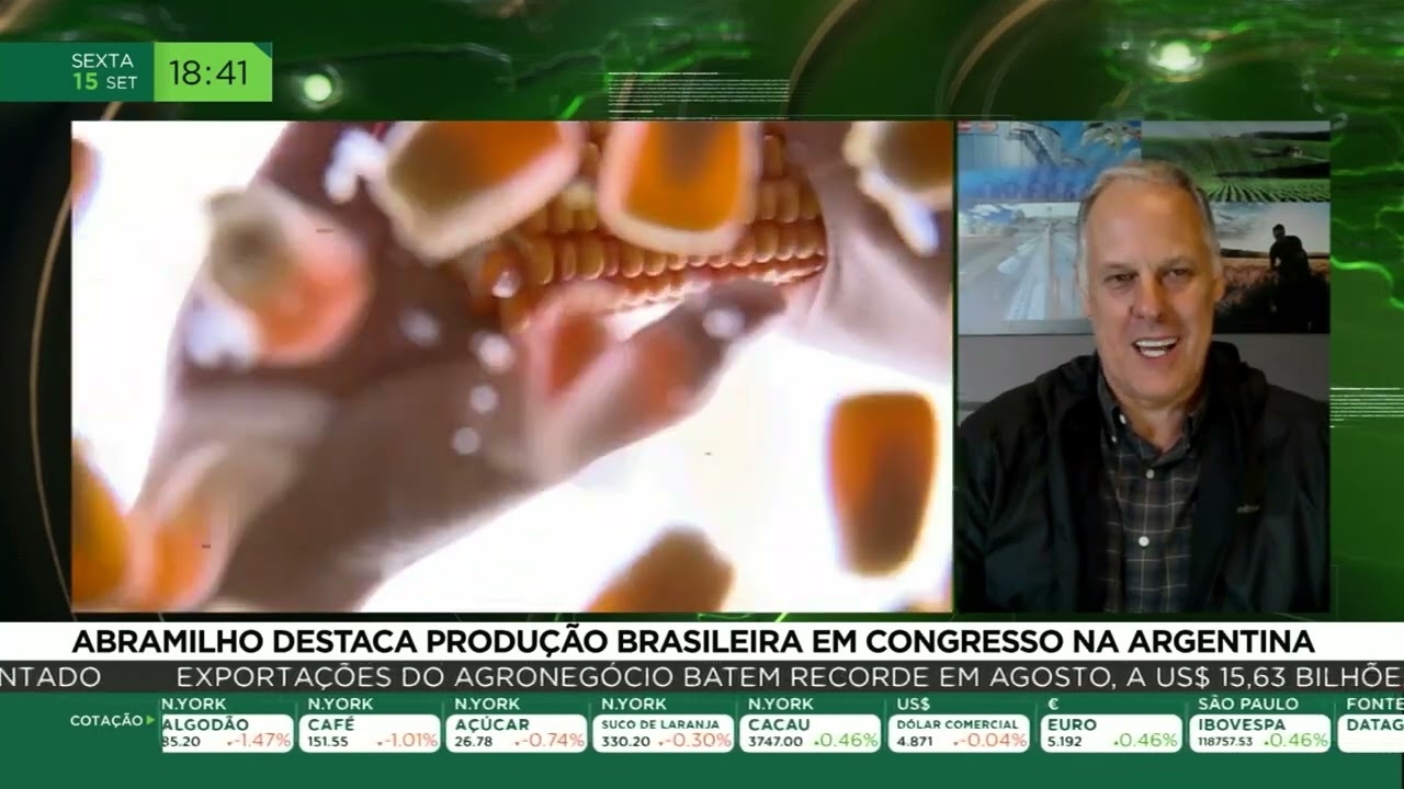 Abramilho destaca produ&ccedil;&atilde;o brasileira em Congresso na Argentina