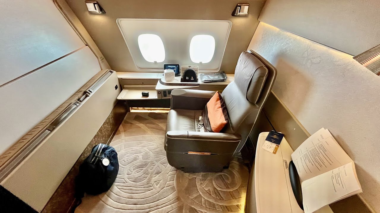 Подробный обзор первого класса Singapore Airlines SUITES — Сидней — Сингапур