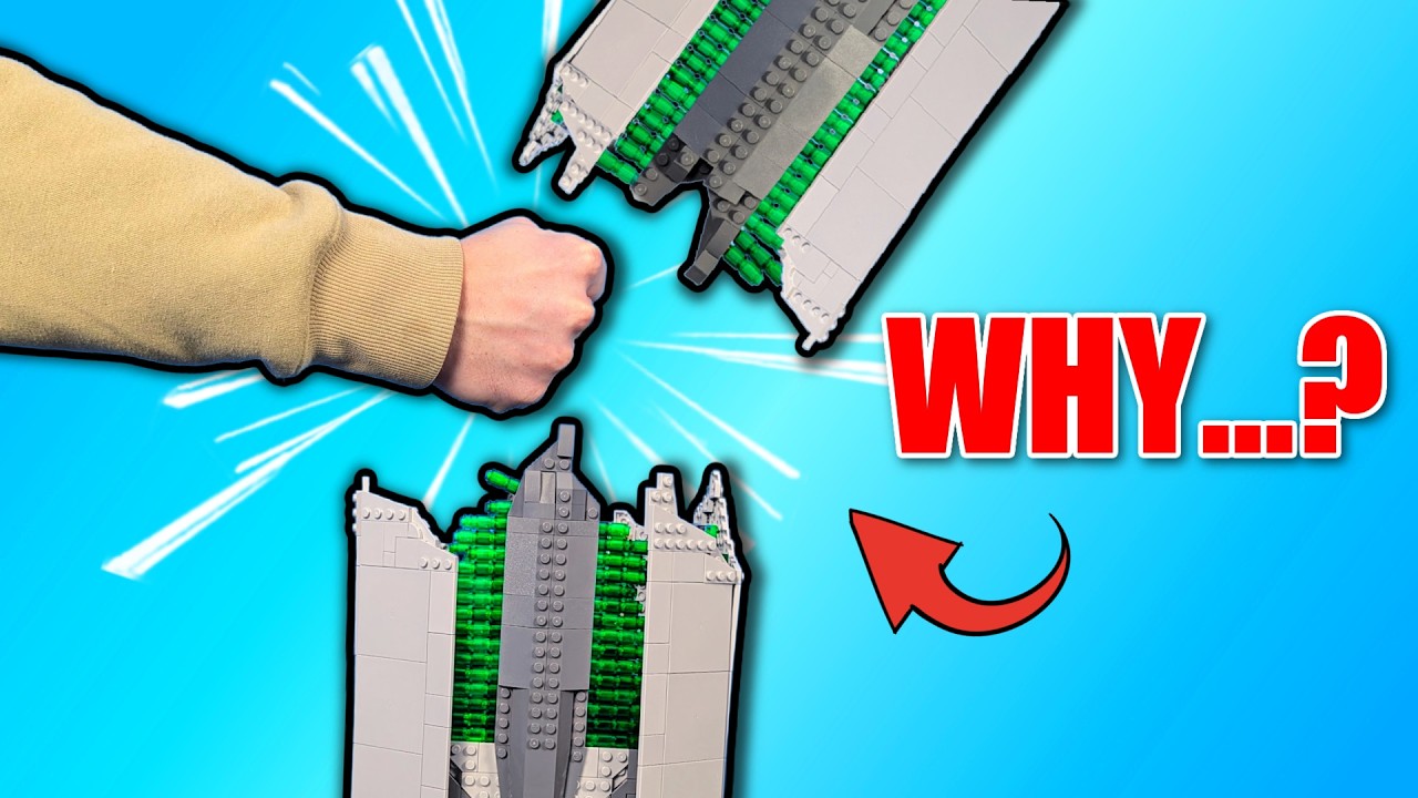 The WORST Way To Destroy A LEGO Skyscraper!