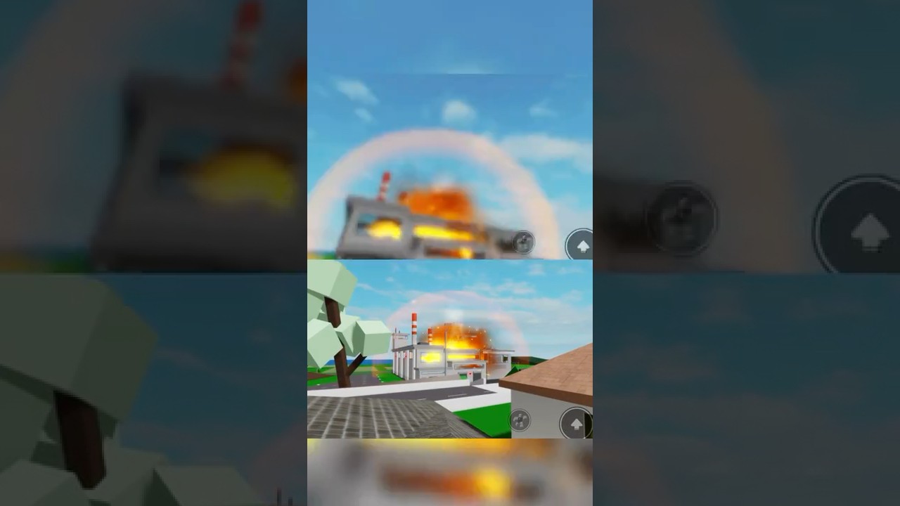 How to Explode The Nuclear Power Plant In Brookhaven! || creditslotaduck #roblox #shorts #brookhaven