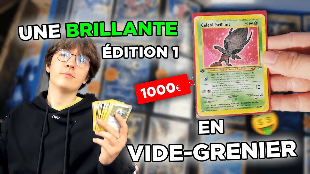 JE TROUVE DES PÉPITES EN VIDE-GRENIER (Week-end Pokémon n°1)