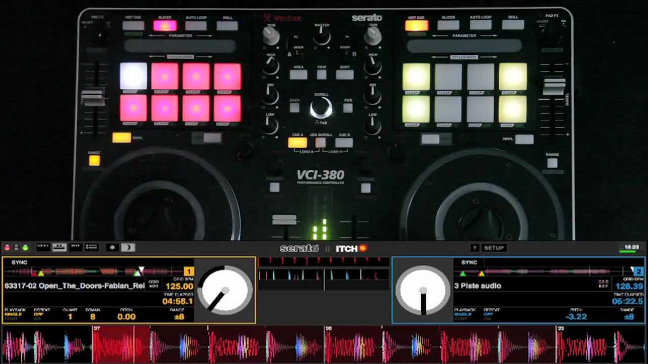 Vestax VCI-380 DJ MIDI Controller walkthrough with Serato ITCH