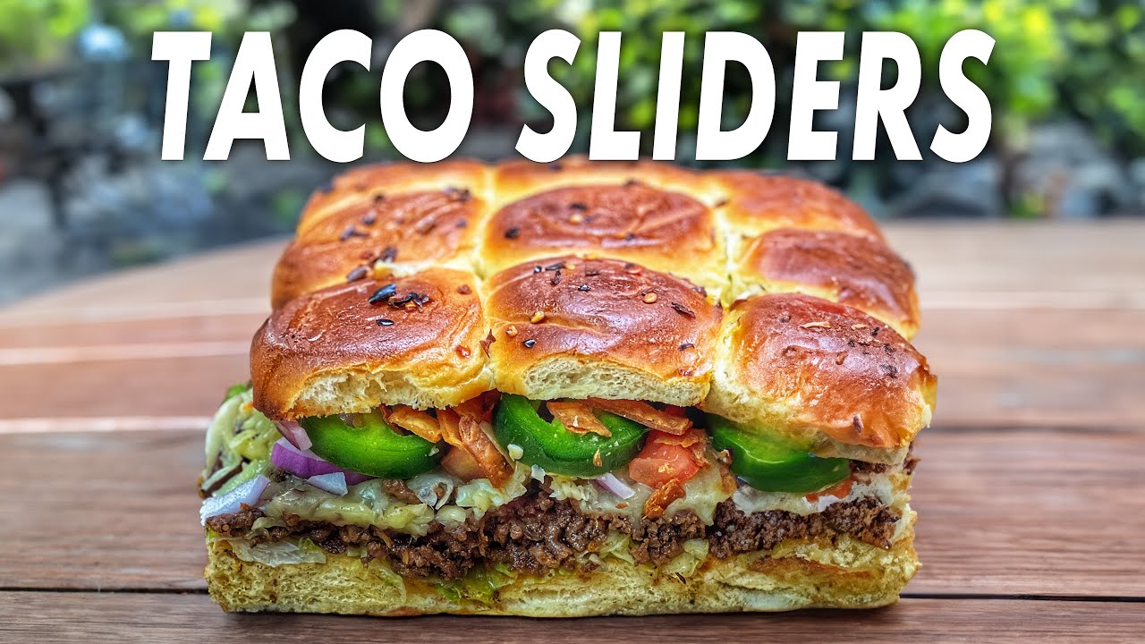 Taco Sliders - Including My (Not So) Secret Taco Meat Recipe
