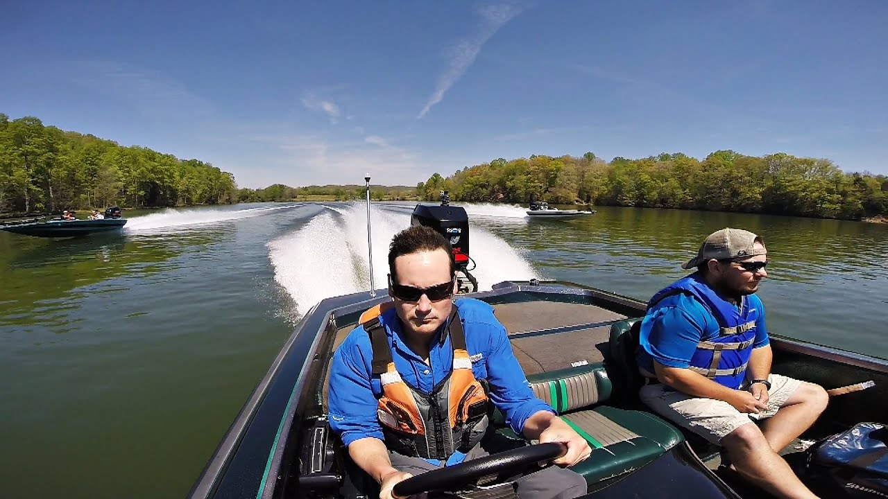 GoPro Triple Bullets Raw Footage - EastTNFishing and Bullet Bass Boats