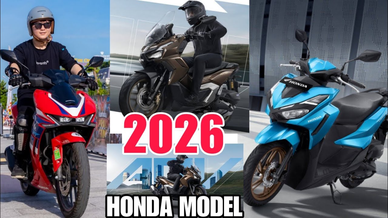 Sure na Ilalabas 2026  New Model 🇵🇭 Honda Motorcycle New ADV 160-Roadsync ,Winner R , Click125V4