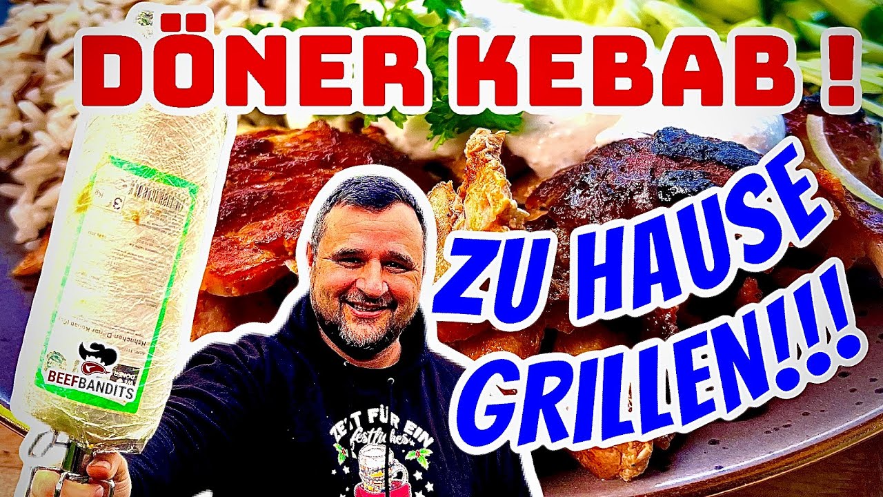 🔥DÖNER SPIESS selbst GRILLEN 🔥- DÖNERLÄDEN HASSEN DIESES VIDEO 😜! --- Klaus grillt