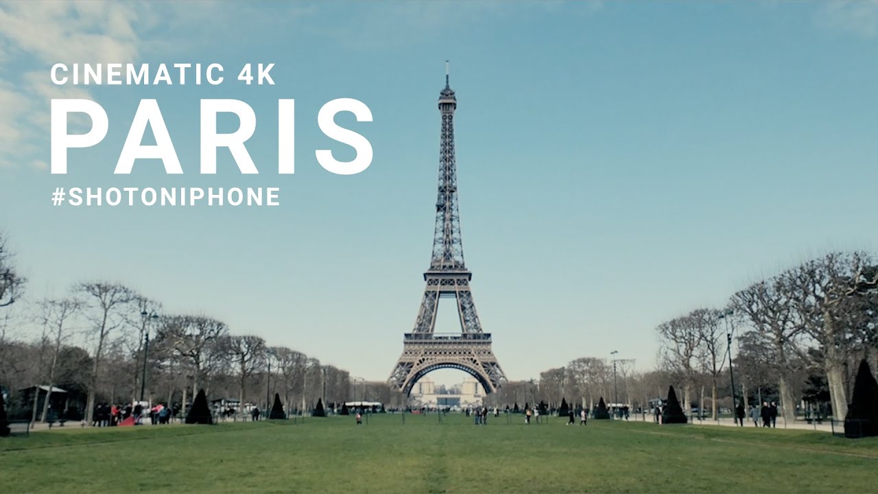 iPhone X Cinematic 4k Paris - SANDMARC