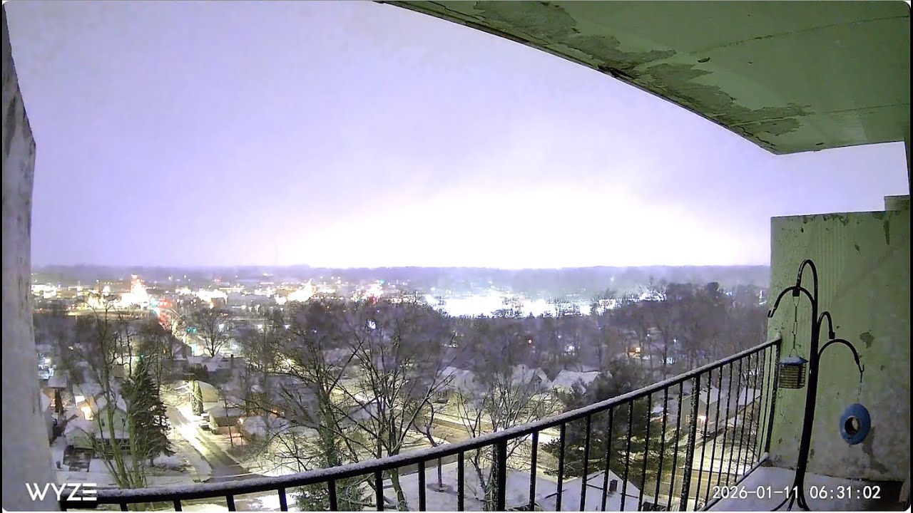 Heavy Snow Squall w/ Thundersnow | 1/11/2026
