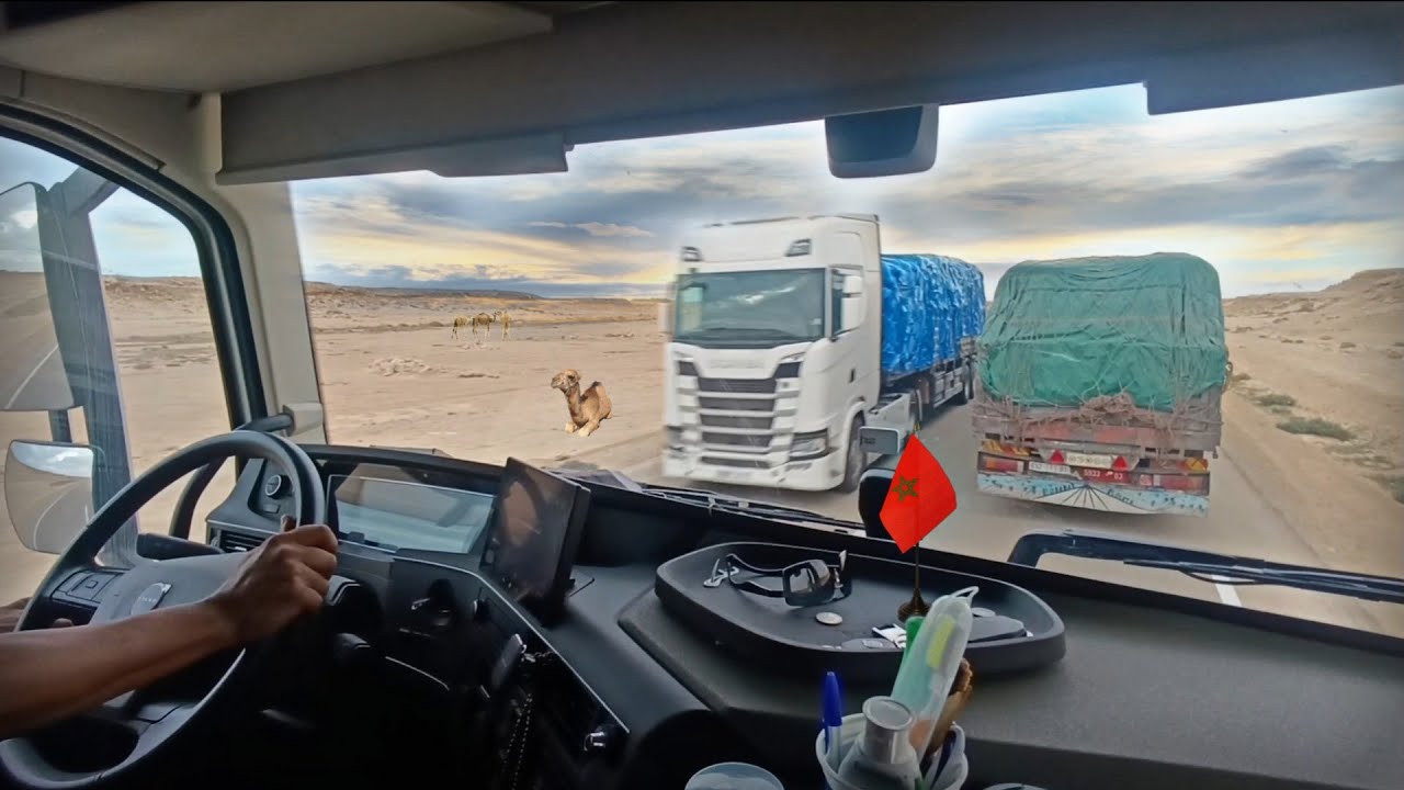 فيديو لعشاق ل Volvo fh500 - شاحنة لا تعرف الصبر 