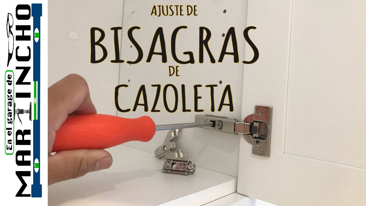 TUTORIAL : Como ajustar la bisagra de un mueble de cocina