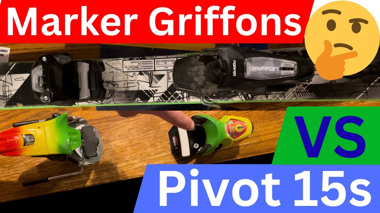 Сравнение креплений для лыж: Marker Griffon против Look Pivot 15