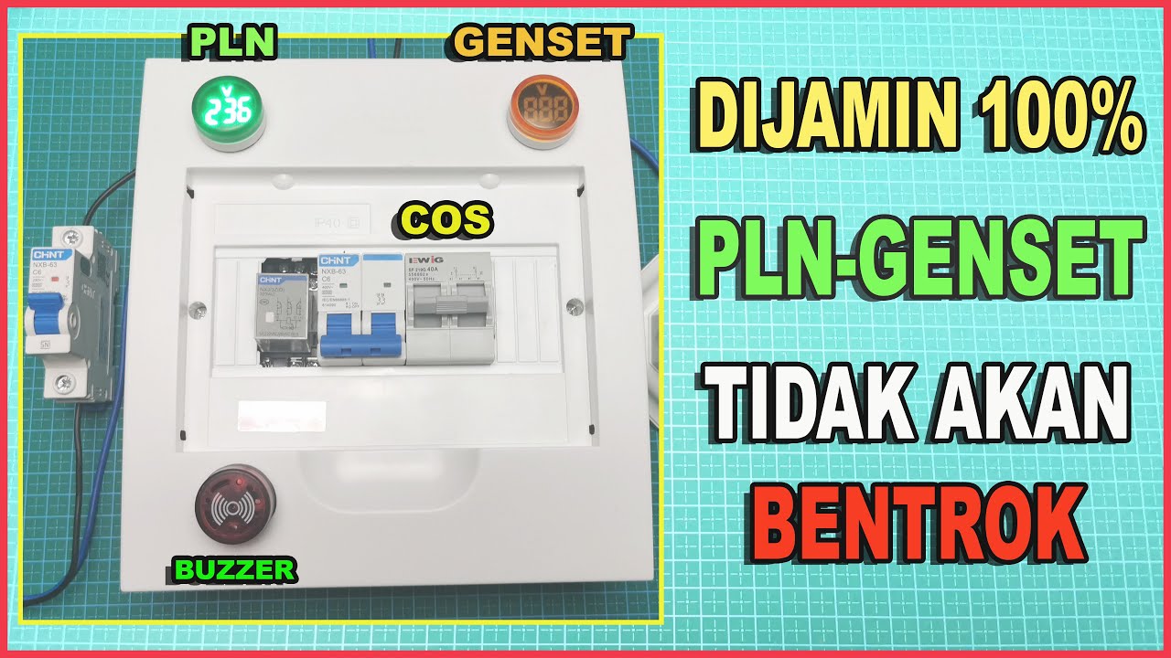 PASTI BARU TAU - Cara Pasang Change Over Switch COS, Volt Meter dan Buzzer