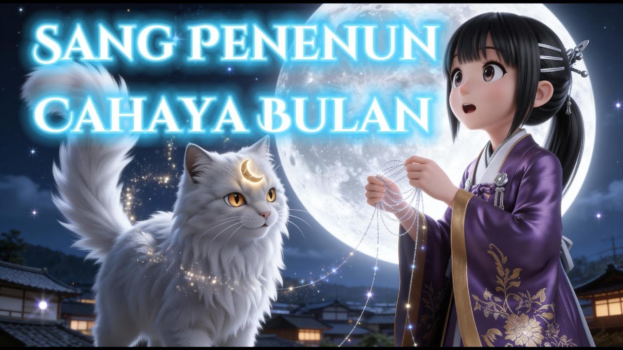 Sang Penenun Cahaya Bulan | Dongeng Fantasi | Cerita Pengantar Tidur | Animasi 3D