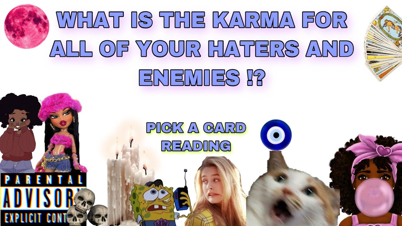 (PICK A CARD) WHATS THE KARMA FOR ALL OF YOUR HATERS AND ENEMIES 🥱💔
