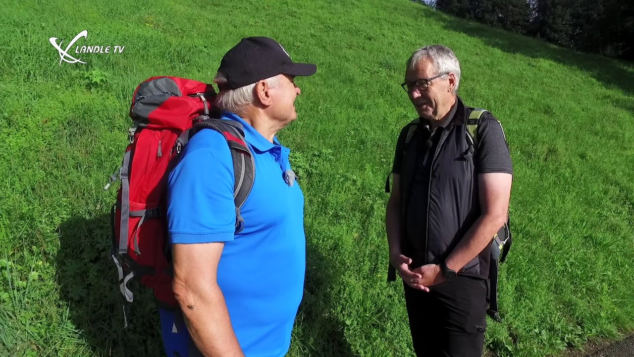 Begegnung am Berg mit Karlheinz R&uuml;disser