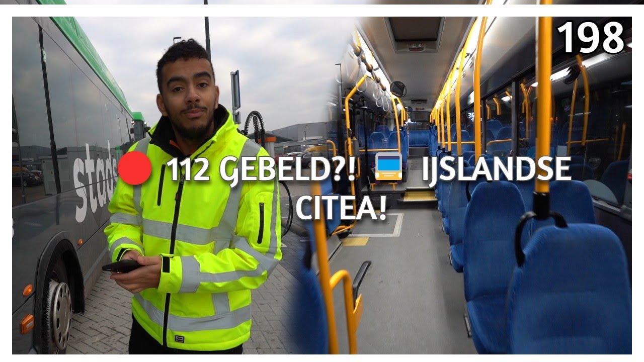 🚨 **112 GEBELD tijdens de dienst! 😱 | RIJDEN met een IJSLANDSE CITEA  & Explo Taken!** 🚨 #198