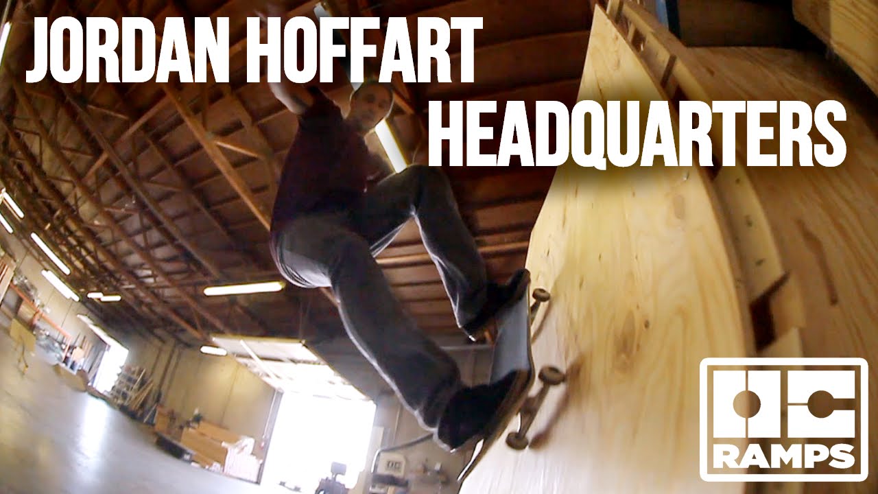 Skateboarding the shop with Jordan Hoffart- Mini Ramp, Rails and Wall Rides