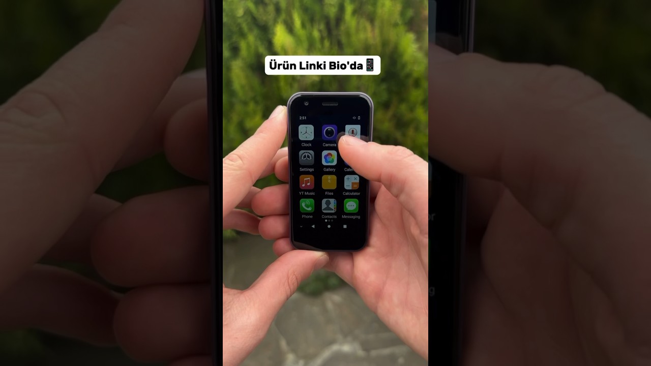 📱 Meanyou™ - Mini Akıllı Telefon iPhone: Küçük Boyut, Büyük Performans! 