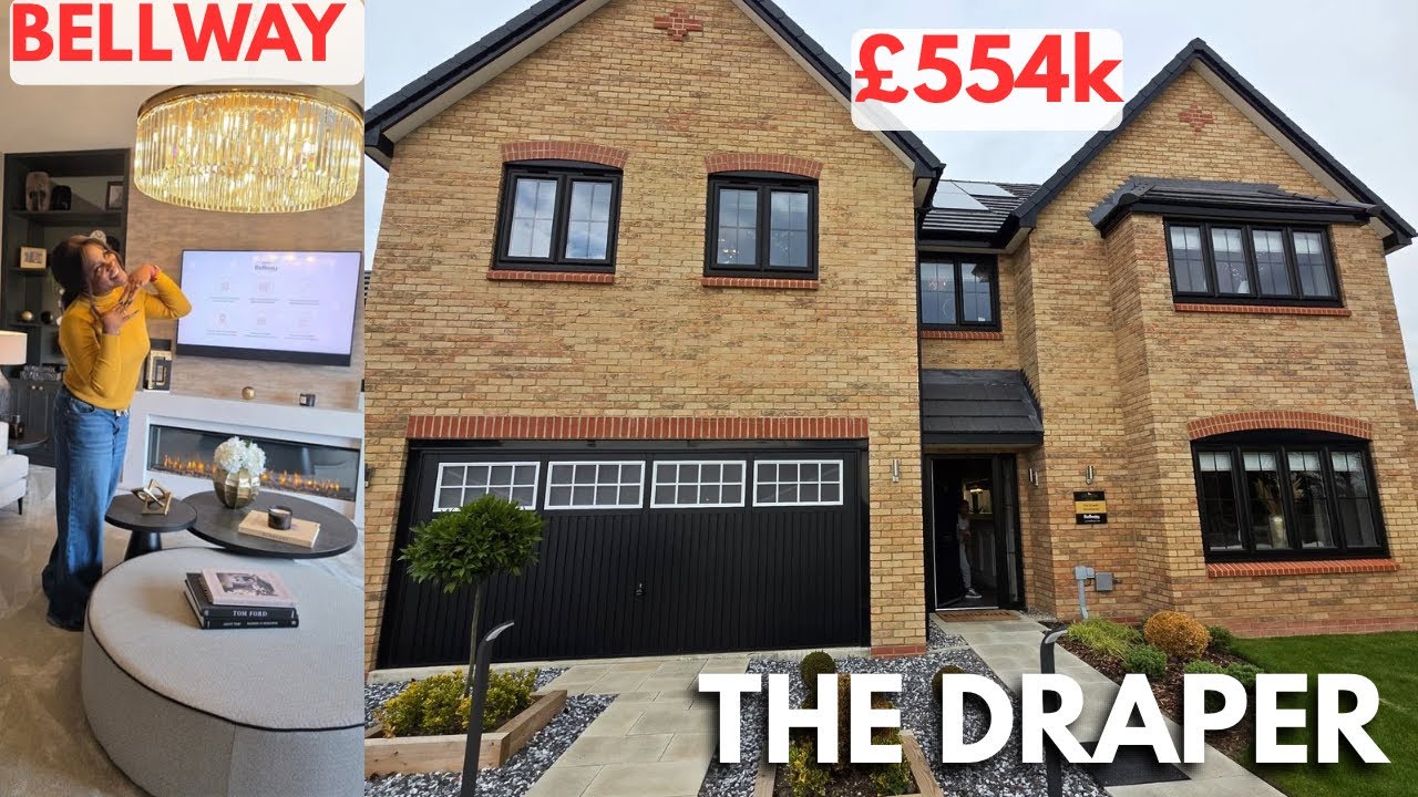 Потрясающий дом с 5 спальнями в Великобритании от Bellway Homes: The Draper