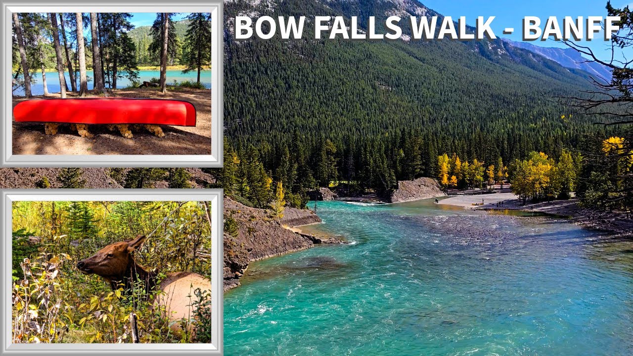 BANFF Alberta - BOW FALLS hike