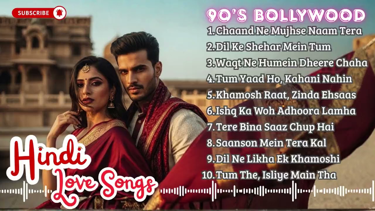 90s Hindi Love Songs for Calm & Relax Mood 🌿 Bollywood Classics