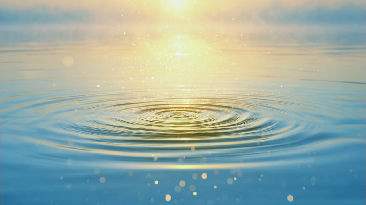 45 Minute Slow Morning Meditation - Relaxing Water & Sunrise Light
