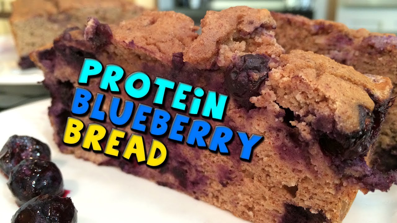Easy Protein Blueberry Bread Recipe