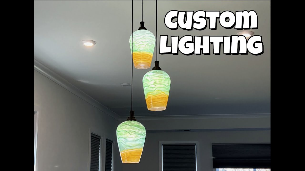 🔥 Molten Magic: Making Hand-Blown Glass Pendant Lamps LIVE! 🔥 #glassblowing #behindthescene