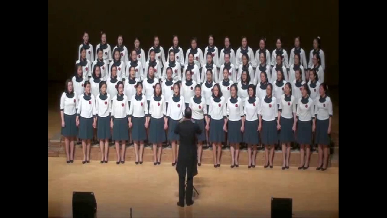 2010년도 이화여고 이화합창단 음악회 / 우리의 어두운 눈이 그를 - 최덕신