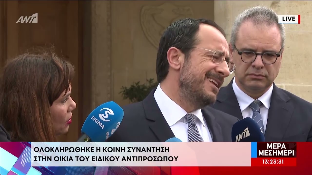 Πρώτες δηλώσεις ΠτΔ μετά την κοινή συνάντηση