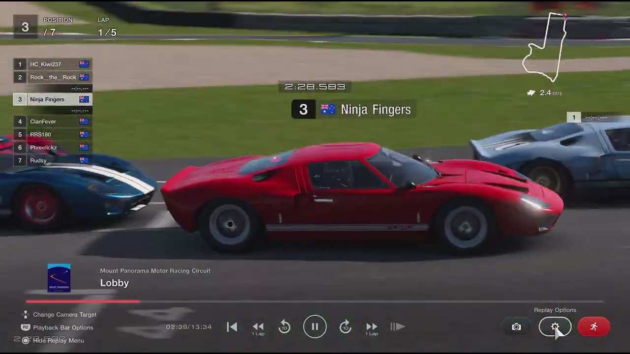 GT7 Thrash GT40 66 Bathurst 19-2-26