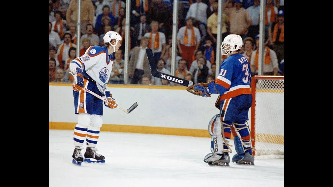Billy Smith Slashes Gretzky  May 12, 1983 Stanley Cup Playoffs