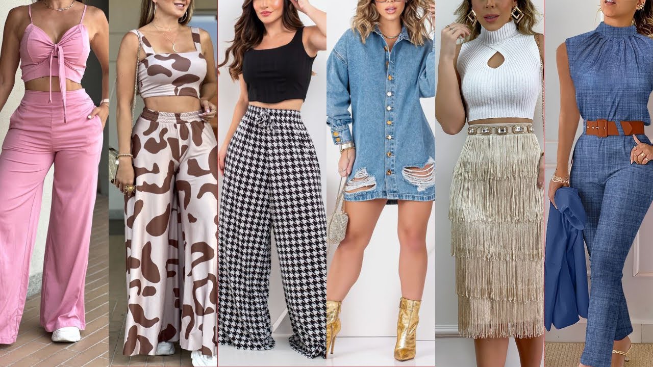 Moda mujer 2024 |2025Tendencias primavera verano 25/looks y outfis de moda