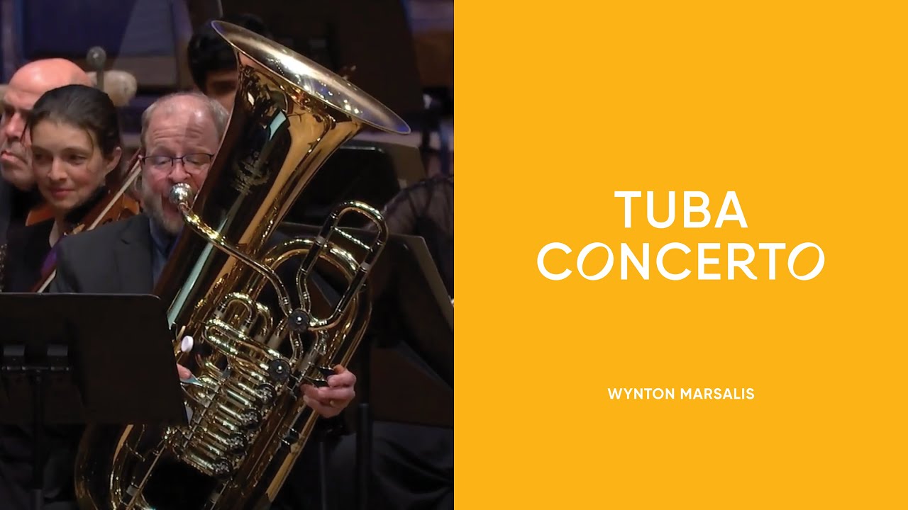 Steven Campbell plays Marsalis' Tuba Concerto | Minnesota Orchestra  | Jonathan Taylor Rush