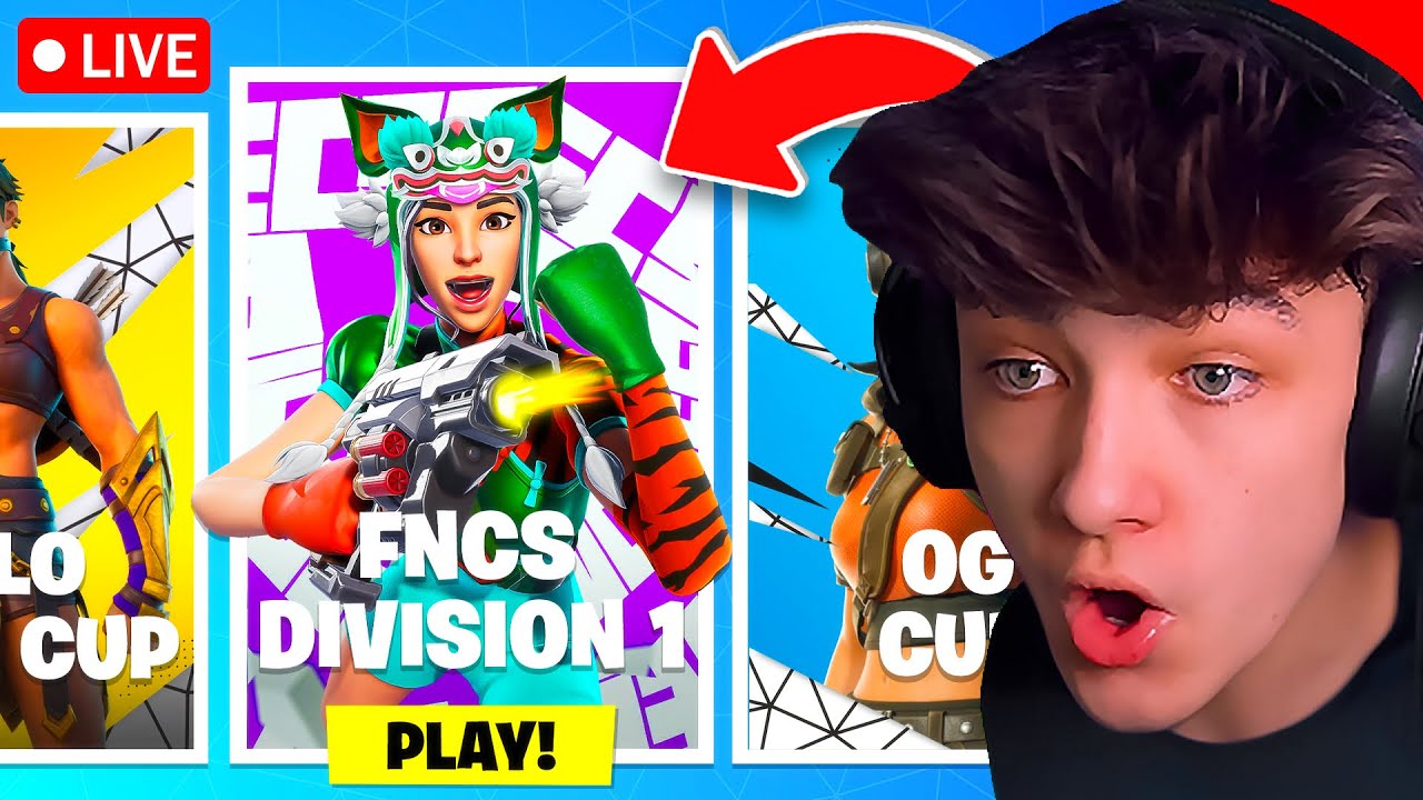 DUO FNCS DIVISION 1 TOURNAMENT in FORTNITE! (Day 1)