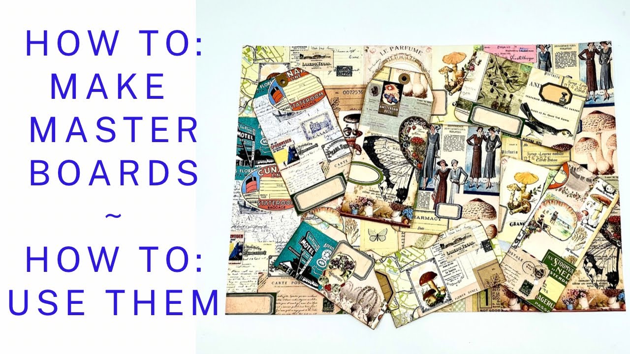HOW TO MAKE A MASTERBOARD AND HOW TO USE THEM - UPDATED 28-09-22