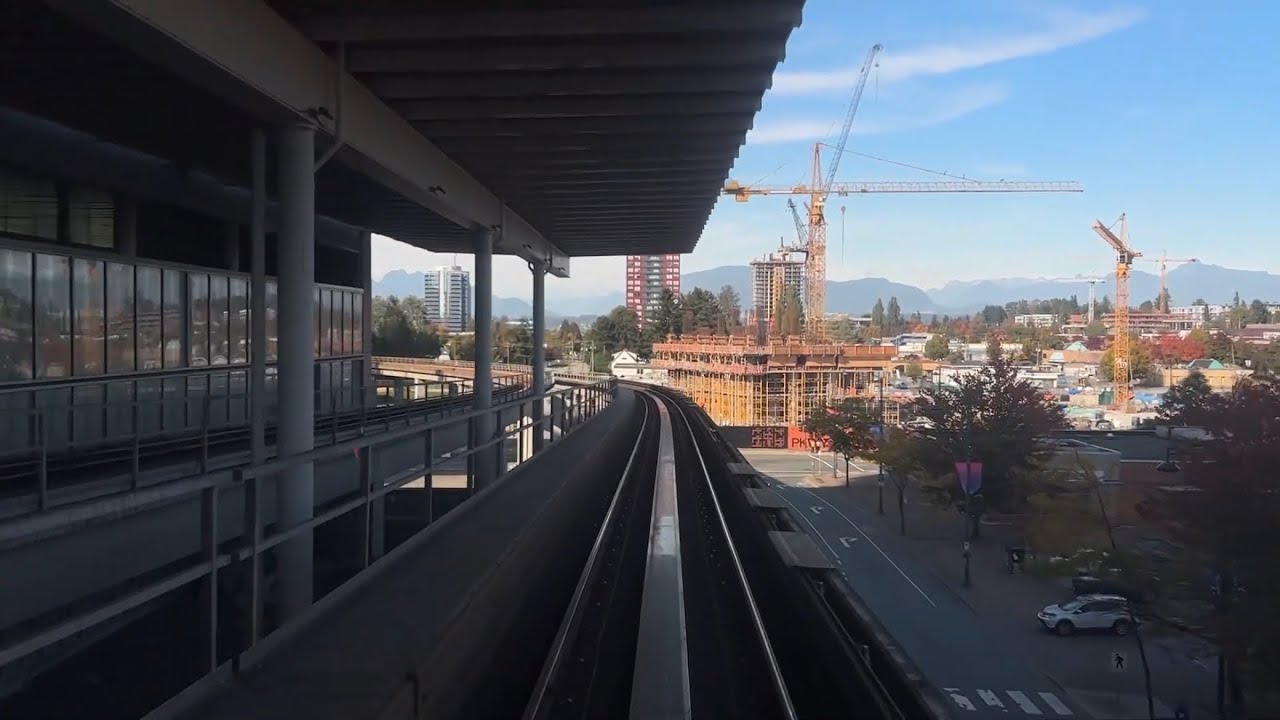 Vancouver in Oct | SkyTrain View | 2023