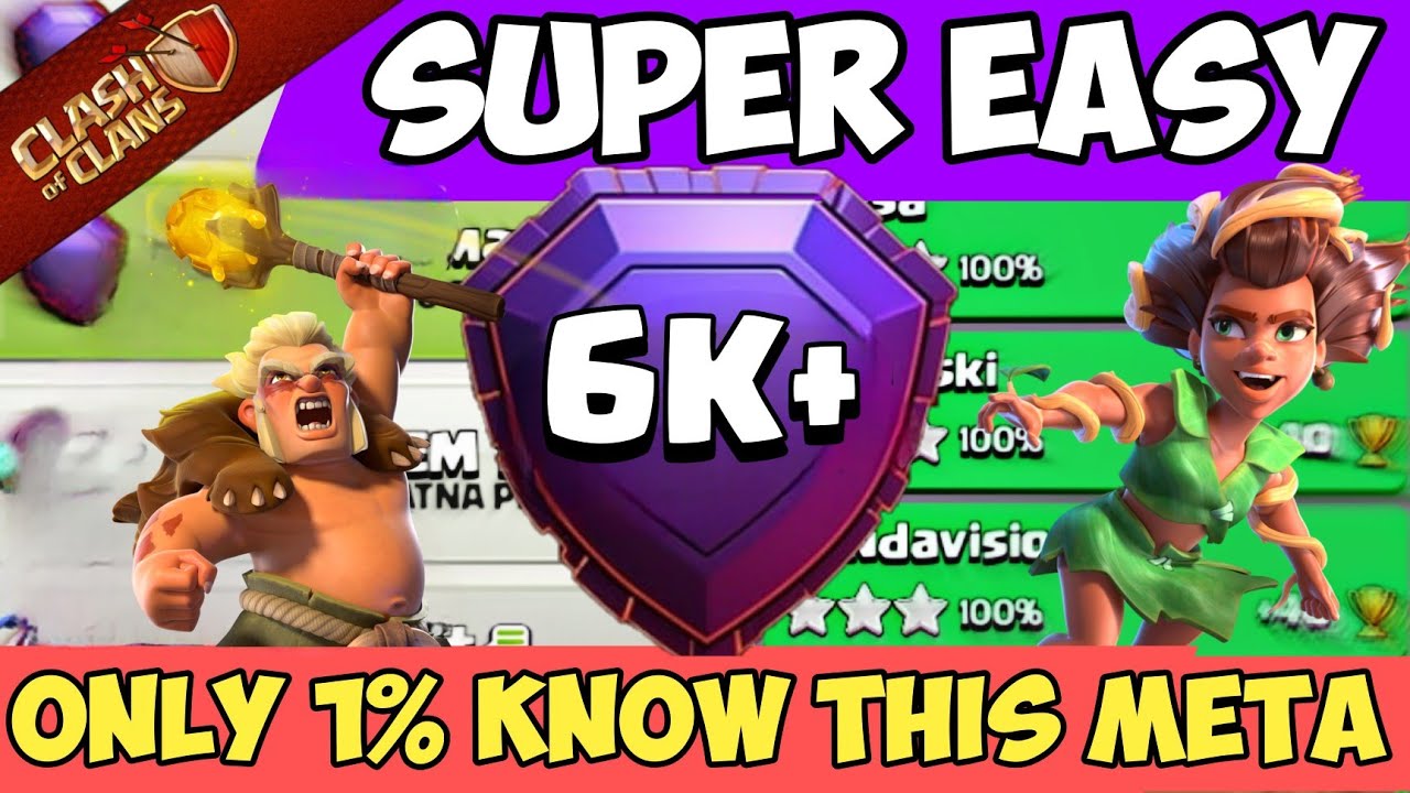 6000+ Trophies with This Insane Town Hall 16 Attack Strategy | Master TH16 Root Riders